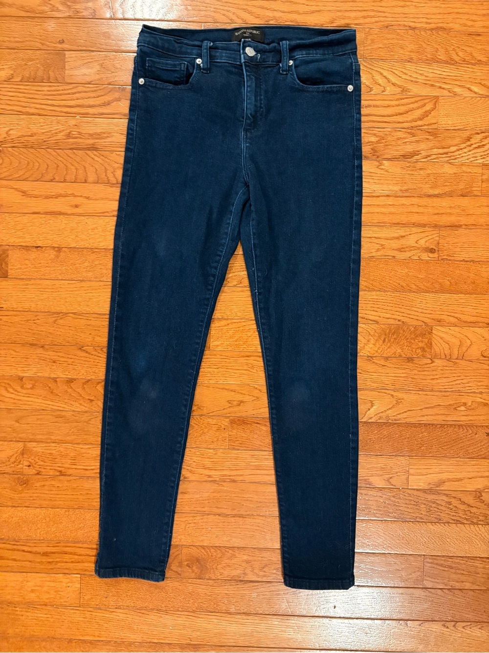 Women's Dark Blue Skinny Jeans - Classic Stretch Fit